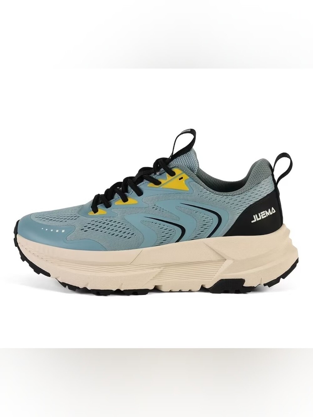 Light Blue Mens And  Women's Athletic Running Walking Trail Sneakers Shoes